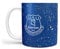 FOCO Premier League Football Everton Fan Paint Splatter Coffee Tea 375ml Mug