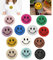 13 Stück Smile Face Aufnäher zum Aufbügeln, niedliches glückliches Gesicht, Kleidung, Nähen, Dekorieren, Basteln, Applikation, Flicken, Zubehör für Stoff, Kleid, Jeans, Hut, Dekorationen