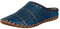 Gemini Damen Pantolette Sabot Slipper 031195-02 (Blau, Numeric_37)