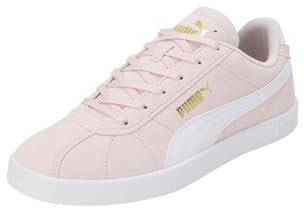 PUMA Unisex Club II Trainers, Island Pink-PUMA White-PUMA Gold, 11