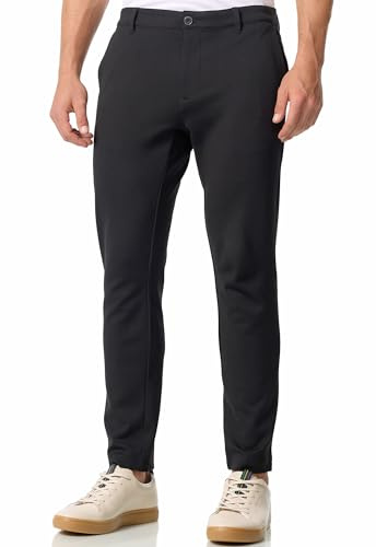 JEFF Herren JFEzra Anzughose Zeitlose Stretch-Stoffhose mit 4 Taschen | Elegante Anzughose mit Stretch und hoher Bewegungsfreiheit, Herrenhose, Stoffhose, Businesshose, Freizeithose für Männer