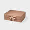 Geoto Masse 33x25.5x11.5cm A4 tief Luxus starren faltbaren magnetischen Deckel Brautjungfer Geschenk Box Kleidung Verpackung (Kraft mit Band)