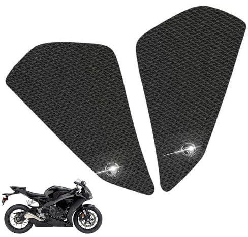 DFFMQSJ Compatible con Honda CBR1000RR CBR 1000 RR 2004-2007 Protector de depósito de combustible lateral de motocicleta, calcomanía antideslizante para agarre de rodilla de gas, almohadilla de