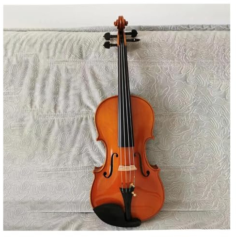Violine Massive Rote 4/4-Violine Mit Geigenkasten. Brasilianischer Bogen, Geeignet Für Geigeranfänger(3/4)