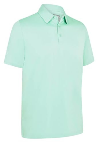 Callaway Golf Herren Swingtech Fest Stretch Golf-Polo-Hemd - Neptungrün - XL