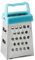 Mini Grater Small Cheese Graters Multifunctional Stainless Steel Handheld Potatoes Grater Mini Vegetable Cutter Kitchen Accessories (Blue)