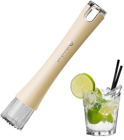 Lemonade Smasher - Ice Hammer Cup, Juice Rammer Tool, Fruit Tea Mixer | Manual Shaker Cup Drink Toolset, Handheld Fruit Crusher Bar Accessory Bartender Beverage Prep Cocktail Mocktail Making