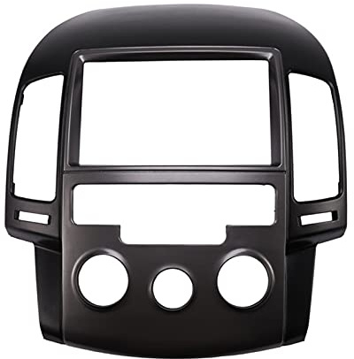Pexorin 2-DIN-Stereo-Panel for Linkslenker, Radio-Armaturenbrett-Montagerahmen, for Hyundai, I30 FD I30CW 2009 Autoradio-Blende