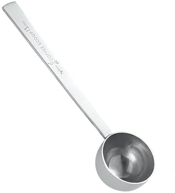 Coffee Scoop,15ml Coffee Spoon Stainless Steel Table Spoon Measuring Spoons | for Ground Coffees Bean Matcha Flour and Sugar,Durable Scoops with Long Handle,for Kitchen Bakery Cafe Restaurant Accessories
