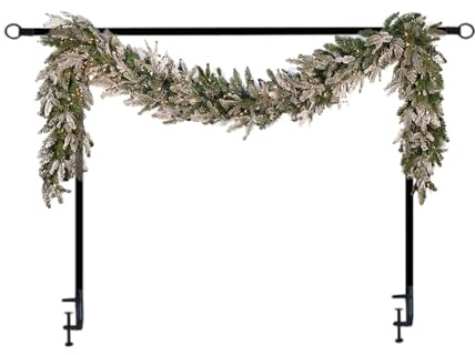 Patifirst Tischbogen Standgestell - Metall Über Tisch Stangen Deko,Banner Halter Für Küche Wohnzimmer - Bis 2m Lang 2.5kg Tragfähigkeit