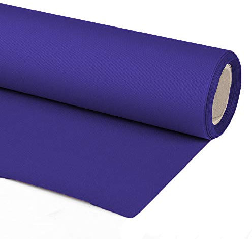 Byour3 - Tissu AU MÈTRE pour Auvents Extérieurs Protection UV Ombre Balcon Véranda Bâches Gazebo Auvent Latéral Pergola Camping-Car Coussins Bateau (Bleu, Rouleau De 200 cm De Large)