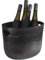 Buddy's Bar - refroidisseur de bouteille, bac à boissons, 7 litres, refroidisseur de vin de haute qualité, refroidisseur de champagne en aluminium, 30 x 23,5 cm, hauteur 23 cm, noir martelé
