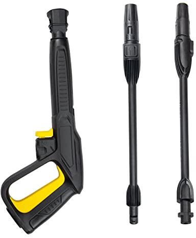 Ugello di ricambio per pistola a pressione per pistola ad acqua ad alta pressione con getto variabile lancia e lancia rotante, compatibile con idropulitrici Karcher K2 K3 K4 K5 K6 K7