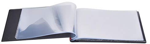 Banknotenalbum, 30 Seiten, 60 Seiten, Banknotensammlung Geldscheine Münzsammlung Banknoten Münzgeldbörse für Liebhaber (Rose Rot)