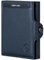 VON HEESEN Slim Wallet mit XL Münzfach & RFID-Schutz - Mini Geldbörse Herren & Damen - Kartenetui Geldklammer Kreditkartenetui - Portmonee Geldbeutel Portemonnaie klein (Blau)