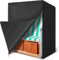 Strandkorb Schutzhülle winterfest, Strandkorbhülle wetterfest 135x105x175/140cm, 210D Oxford Gewebe Wasserdicht Winddicht Staubdicht UV-beständig Abdeckhaube für Strandkorb
