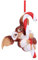 Nemesis Now Gremlins Gizmo Zuckerstange zum Aufhängen, 10,5 cm, Kunstharz, offizielles Lizenzprodukt von Gremlins, Gremlins Weihnachtsdekoration, gegossen aus feinstem Kunstharz, handbemalt