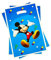 Geschenktüten,Mickey und Minnie Süßigkeitenbeutel 20 PCS Wiederverwendbar Party Treat Taschen für Weihnachten, Geburtstag, Party