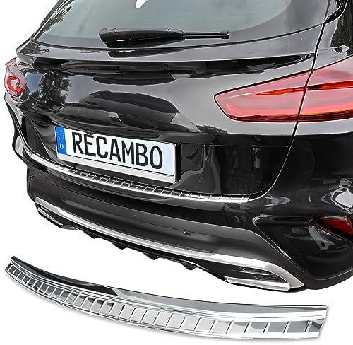 Ladekantenschutz Edelstahl CHROM kompatibel für Kia XCeed | X Ceed | BJ ab 2019> | premium Qualität von RECAMBO