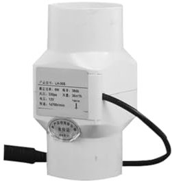 PochY 50mm/2 Inline Booster Duct Fan, 12V 6W Ventilation Cooling Exhaust Fan, Low Noise Inline Energy Efficient Blower Can Fan for Air Circulation in Ducting, Vents, Window Ventilation.