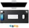 Premium Charging Desk Mat, Magnetic Charging, Office equiptment, Gaming Accessory, Wireless Phone Charger, Wirless AirPod Charger, Paper Storage, Magnetic Charging,Fast Charger