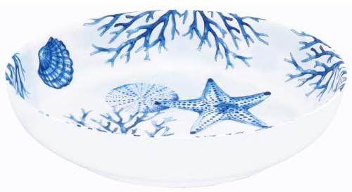 Les Jardins de la Comtesse – Plato hondo de melamina Coral Ø 20 cm – Colección Piana