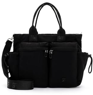 SURI FREY Abby Handbag With Zipper Black