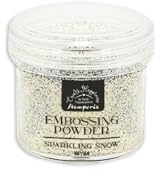 Stamperia WY04 Embossing Powder, Sparkling Snow, 4 x 0,5 x 4 cm