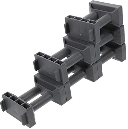 MUSISALY 6pièces Modèle De Pont Ferroviaire Simulation Supports pour Trains Accessoires De Construction De Scène De Jeu