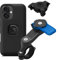 Quad Lock Motorcycle Handlebar Mount Kit with Vibration Dampener and MAG Phone Case for iPhone 16