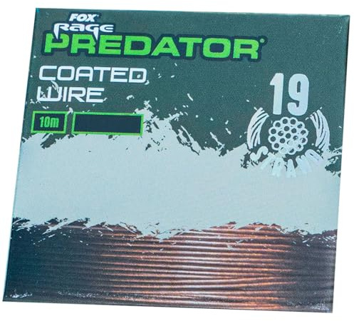 Fox Rage Predator 19-Strand Coated Wire - 10m Stahlvorfach