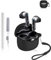 Custodia protettiva in silicone per cuffie Bluetooth JBL Tune Flex 2, resistente ed ecologica, con fori precisi e compatibilità di ricarica, colore nero