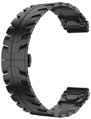 CEKGDB 20mm 22mm Stainless Steel Watch Band For Samsung Galaxy Watch 7/6/5/4/3 40mm 44mm S3 Active2 For Huawei Watch GT5 GT4 GT3 Gt2e Watchbands(Black,22MM)