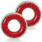 GWAWG 2pcs Galleggiante Piscina Anguria Cerchio Gonfiabile Divertente Nuoto con Disegno Realistico di Frutta Giocattolo Decorativo del Partito Piscina Spiaggia di Estate