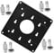 DIYEAH Mini Pc Mount Bracket Mount for Monitor Wall Mounting Rack Metal System Bracket Back Mounting Plate Desk Space Saver