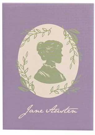 Half Moon Bay Jane Austen Metal Magnet - Jane Austen | Metal Fridge Magnet | Strong Magnetic Backing | Kitchen Decor | Collectible | Official Licensed Merchandise