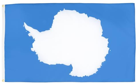 Willkommensflagge Antarktis Antarktischer Kontinent Outdoor-Flaggen Garten Flagge Personalisiert Für Bauernhaus Terrasse 90X150 Cm