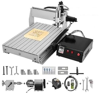 Enrutador CNC de 3/4 ejes, grabador 6040/3040/3020, fresadora con puerto USB, máquina de grabado 3D de PVC, máquina de carpintería(3 Axis CNC 3020)