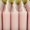 Bütic GmbH Stabkerzen durchgefärbt 250mm x Ø 22mm - Kerzen hochgereinigt, Brenndauer 11,5h, geruchsneutral, rußarm mit rückstandsfreiem Abbrand, Farbe:Pastell Rosa, Set mit:25 Stück