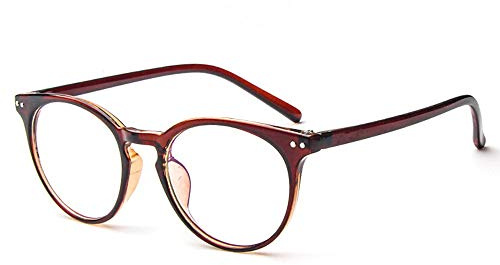 DODO Stylish Retro Vintage Round Circle Keyhole Clear Lens Glasses Frame Nerd Geek