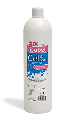 Badegel Apotheke Lisubel Aloe Vera und Rosa, extraweich, 750 + 150 ml