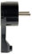 Zenitech - Ficha Macho 16A Extraplana con Anillo de Extracción - Conforme a la Norma NF para Instalación Segura - Ideal para Espacios Reducidos - Negro - 40m