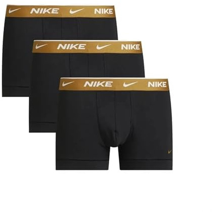 Nike Herren Everyday Cotton Stretch Boxershorts, Obsidian/Game Royal, M EU