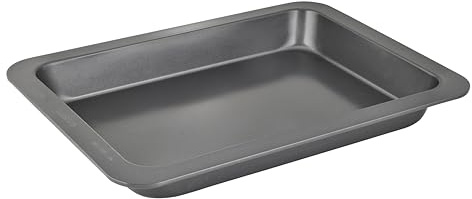 Wiltshire Easybake Large Roasting Tray, PFAS Free, 36.5x26.5cm, Grey | Pan Roaster for Meat, Vegetables Sunday Dinners, Tray Bakes, Non-Stick, Dishwasher Safe, Carbon Steel, Oven Safe Even Cooking