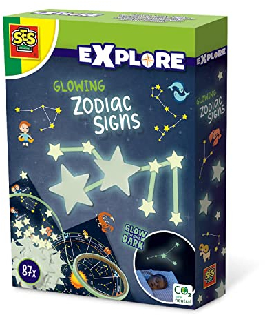 Leuchtende Sternzeichen, diverse Farben