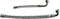 FORAS Panzerschlauch DN18 PN10 700 mm 1 (25 mm) mit 90 Grad Bogen, 110 Grad Celsius, Metallschlauch, Druckschlauch
