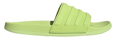 adidas Unisex Chancla Adilette Comfort, Pulse Lime/Pulse Lime/Pulse Lime, 48 1/2
