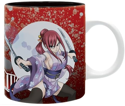 ABYSTYLE - Fairy Tail Becher Erza & Jellal 320 ml