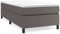AUVYI Boxspringbett Polsterbett, Bett, Betten, Bettgestell, Schlafzimmer 90x200 cm Grau Stauraumbett Boxspringbetten Kunstleder