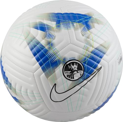 Nike Round Ball Pl NK Academy - Fa23, White/Racer Blue/White, FB2985-105, 5